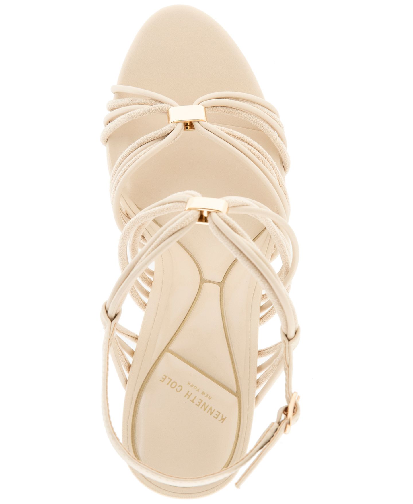 Женские сандалии Kenneth Cole New York Leyla Dress Sandals, цвет: Экрю гладкий — фото 4