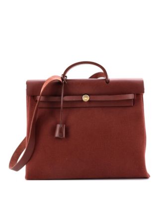 MM Herbag Toile and Leather