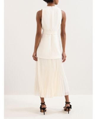 Women's Pia Pleated Midi Dress