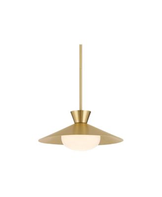  Scherer  Antique Brass Pendant Light