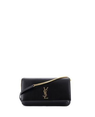 Classic Monogram Phone Holder Shoulder Bag Leather