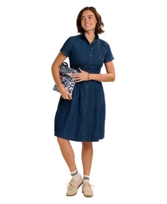 Women's Antonia Button Front Denim Dress