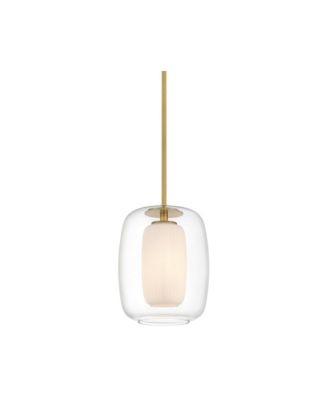  Forli  Soft Gold and Glass Mini Pendant Light