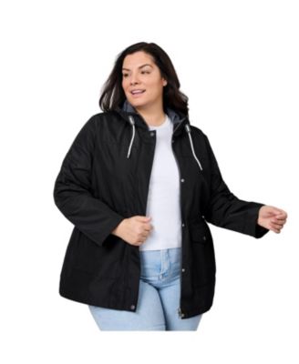 Plus Size Rain Away Anorak Rain Jacket