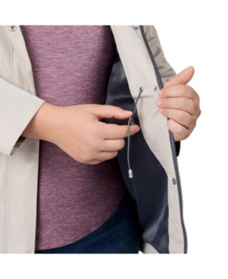 Plus Size Rain Away Anorak Rain Jacket