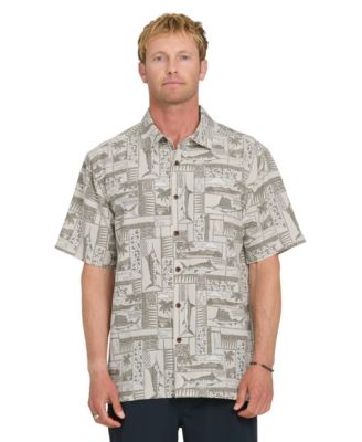 Quiksilver Men's Short-Sleeve East Cape Shirt