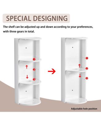 23 Inch Bathroom Vanity with Sink and Storage Rack, Modern Freestanding Plywood Cabinet, Soft Close Doors for Small Spaces