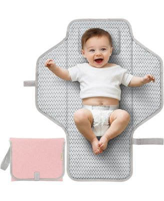 Flex Portable Changing Pad for Baby, Travel, Foldable Large Waterproof Baby Diaper Changing Mat for Diaper Bag