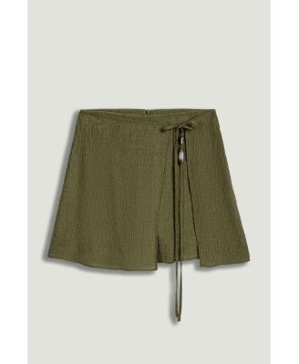 Women's Wrap Mini Skirt