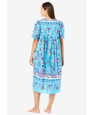 Plus Size Only Necessities Mixed Print Short Lounger