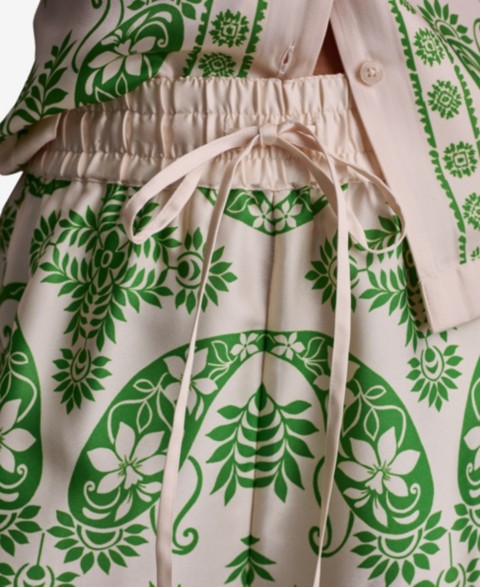 Женские BCBG Women's Botanical Print Pull-On Shorts