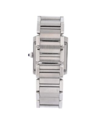 Tank Francaise Quartz Watch in Stainless Steel 25mm