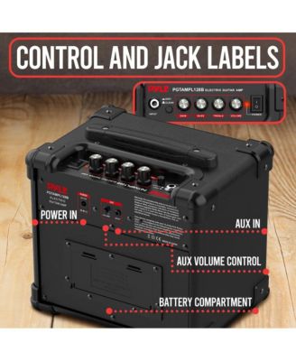 Portable Electronic Guitar Amplifier with  HD Speaker