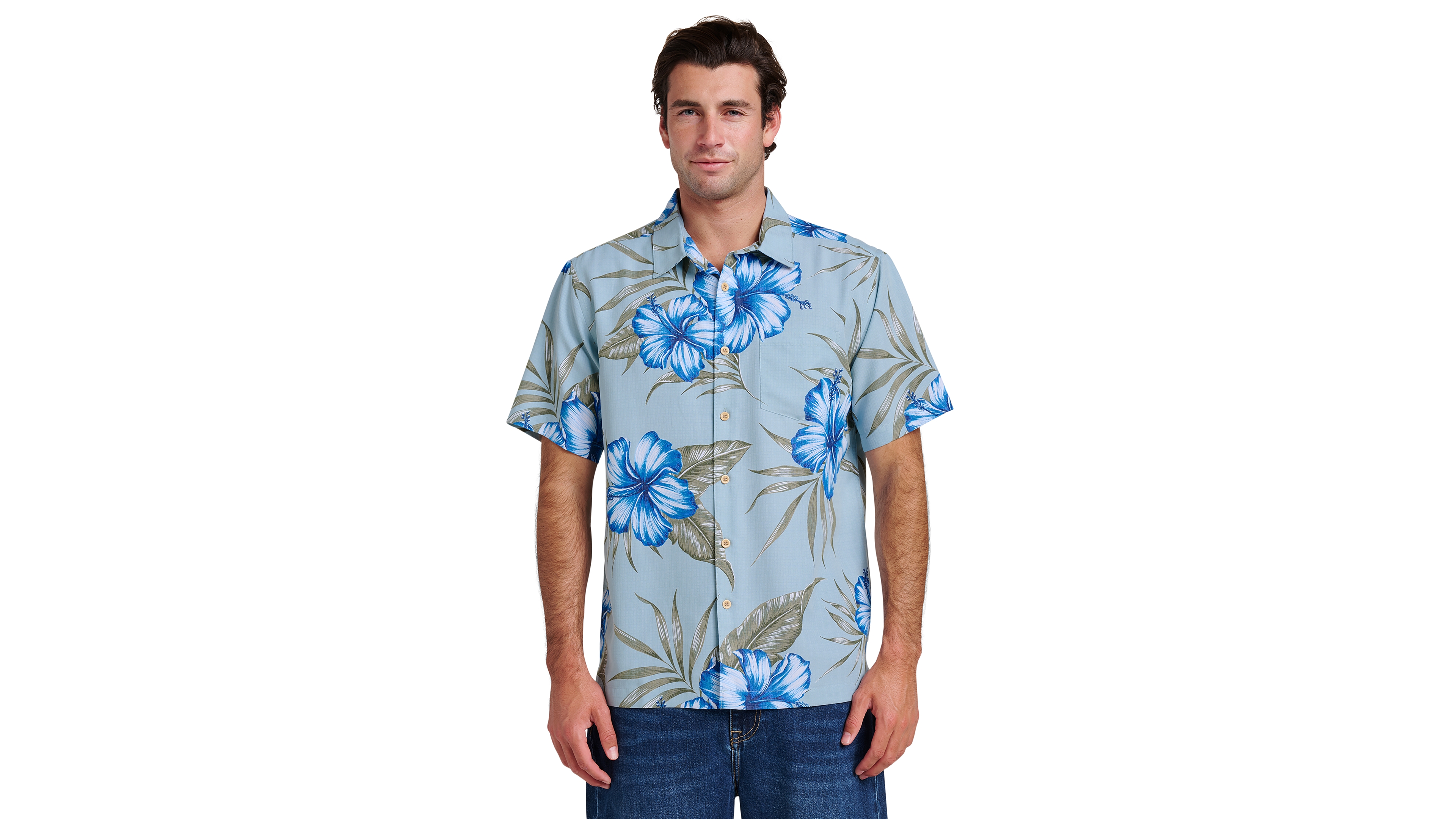 Quiksilver Waterman Men's Short-Sleeve Tropical Dream Shirt