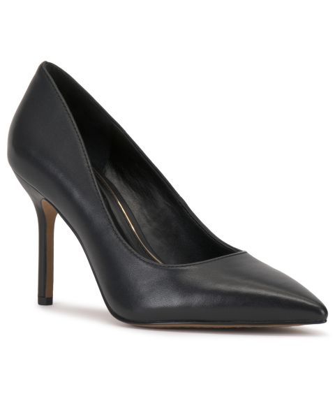 Женские туфли Vince Camuto Maisha High Stiletto Heel Pumps, цвет: Чёрный кожаный