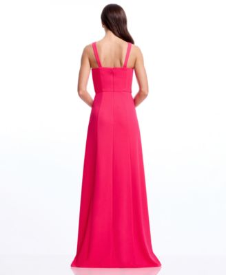 Women's NetTie-Sleeveless A-Line Ball Gown