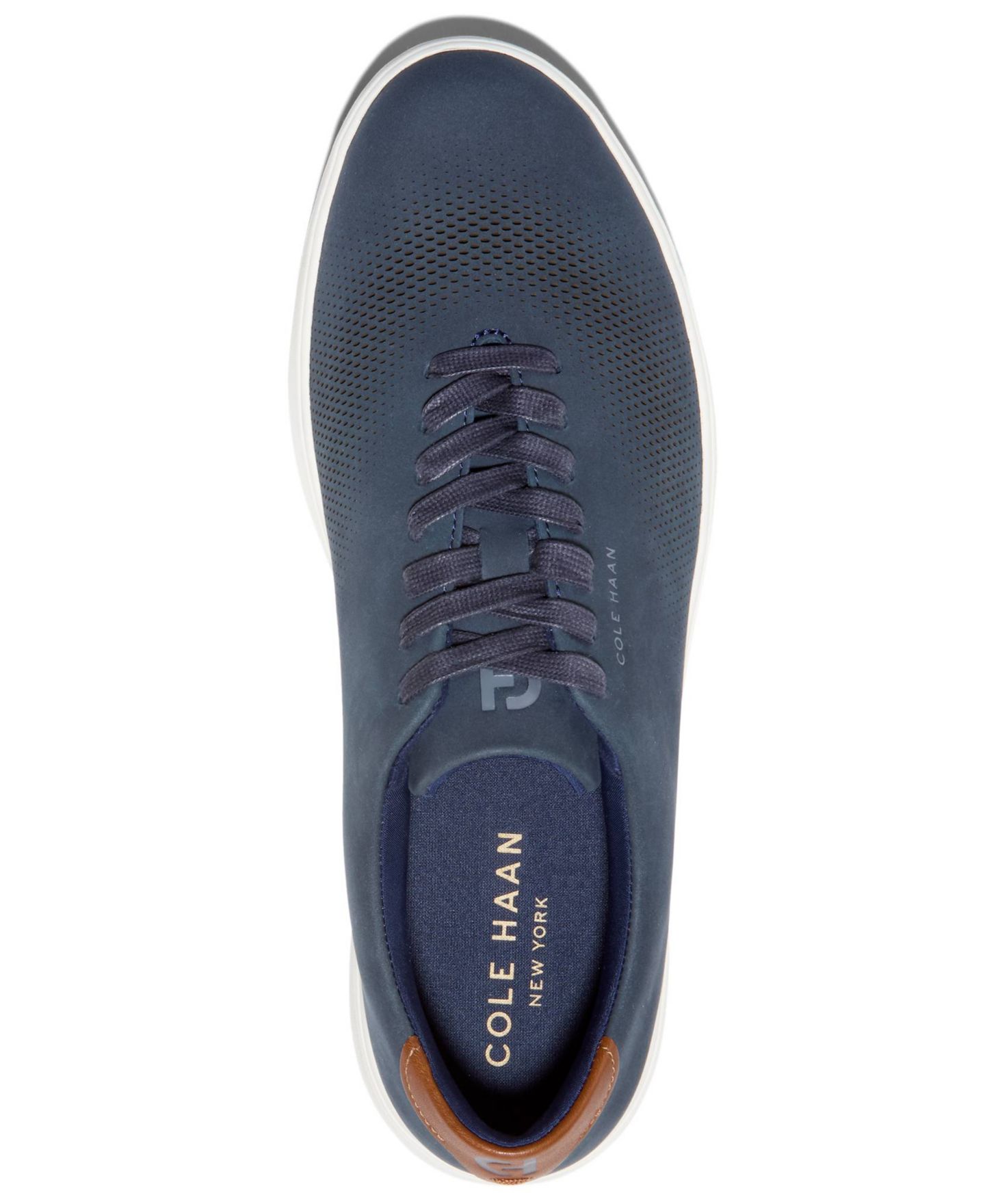 Мужские кроссовки Cole Haan Grand Pro City Spectre Laser, цвет: Чёрный нубуковый — фото 7