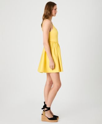 Women's Sleeveless V-Neck Mini Dress