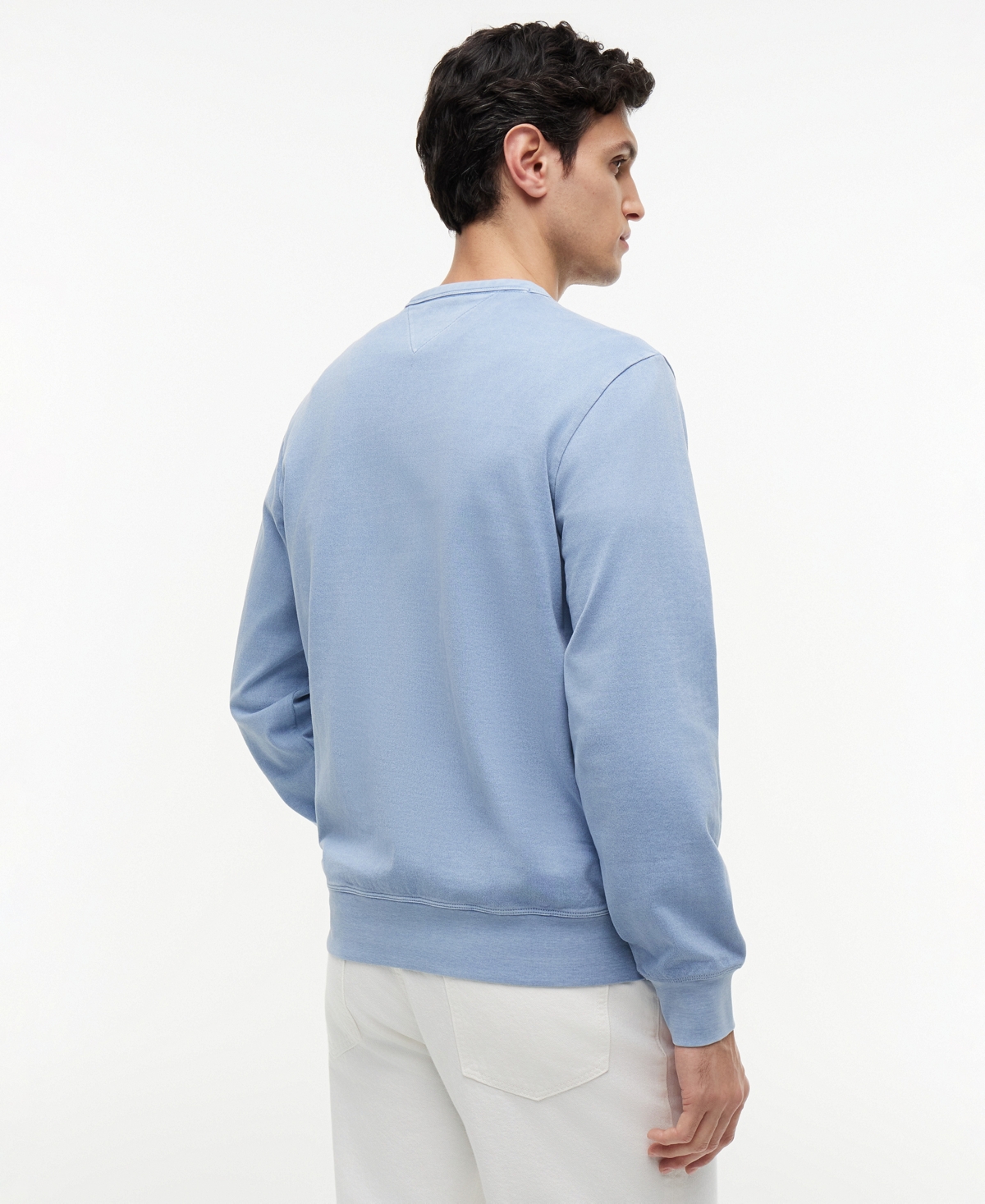 Tommy Hilfiger Men's Garment-Dyed Crewneck Sweatshirt