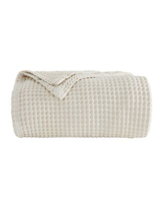 Waffle Weave Cotton Blanket, Twin/Twin XL