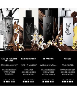 Yves Saint Laurent MYSLF Eau de Toilette Intense Spray, 3.3 oz