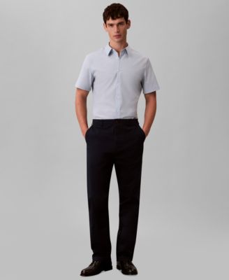 Calvin Klein Men's Casual Button Down Shirts | Macy's