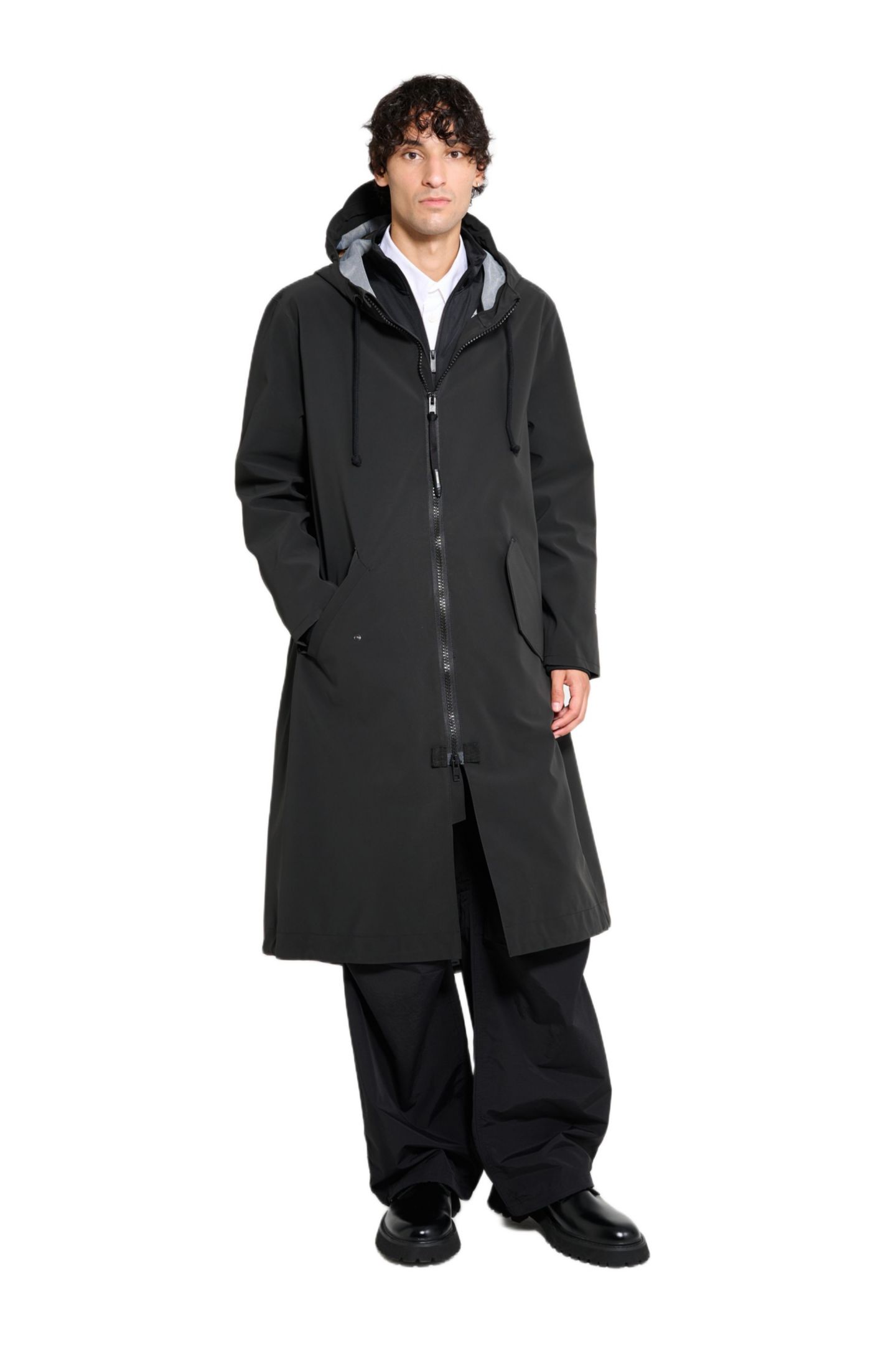 Мужская куртка Stutterheim Martins, цвет: Чёрный — фото 1