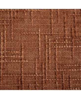 Upholstered End of Bed Bench with Armrests and Bolsters