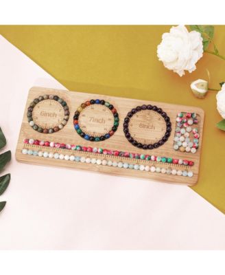 Bead Board Beading Bracelet Maker Kit Tray Sizer