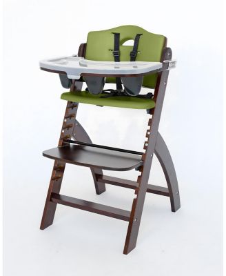 Abiie Beyond Junior Y High Chair - Natural - Green