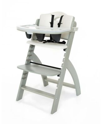 Abiie Beyond Junior Y High Chair - Natural - Light grey