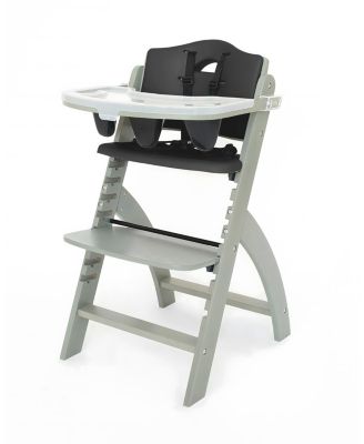 Abiie Beyond Junior Y High Chair - Natural - Black pearl
