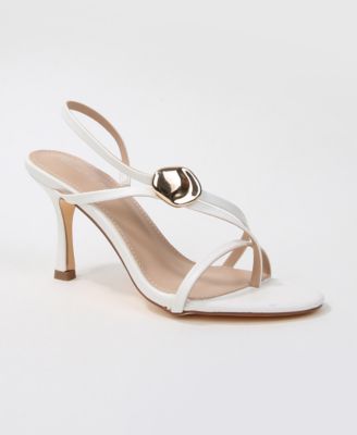 Women's Hebe Gold-Tone Nugged Slingback Dress Sandals