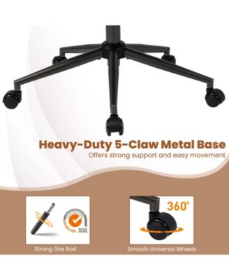 Ergonomic Office Chair Computer Desk Chair with 2D Headrest and Rocking Backrest