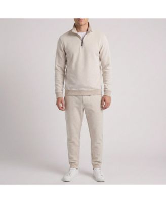 Men's Bobby Stripe Fleece Quarter Zip