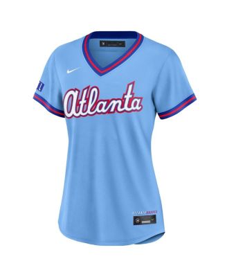 Women's Powder Blue Atlanta Braves 2026 City Connect Stadium Jersey