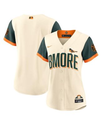 Women's Natural Baltimore Orioles 2026 City Connect Stadium Jersey