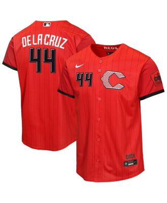Big Boys and Girls Elly De La Cruz Red Cincinnati Reds 2026 City Connect Stadium Jersey