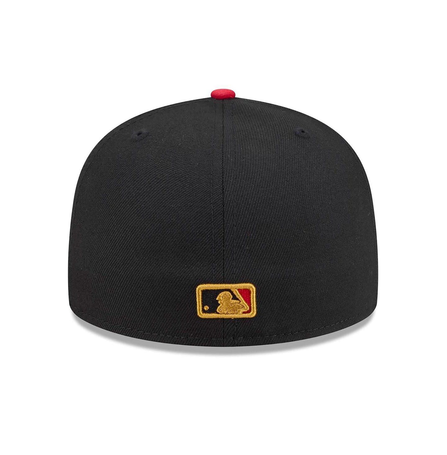 Мужская кепка New Era Gold/Black Pittsburgh Pirates 2026 City Connect 59FIFTY Fitted Hat — фото 4