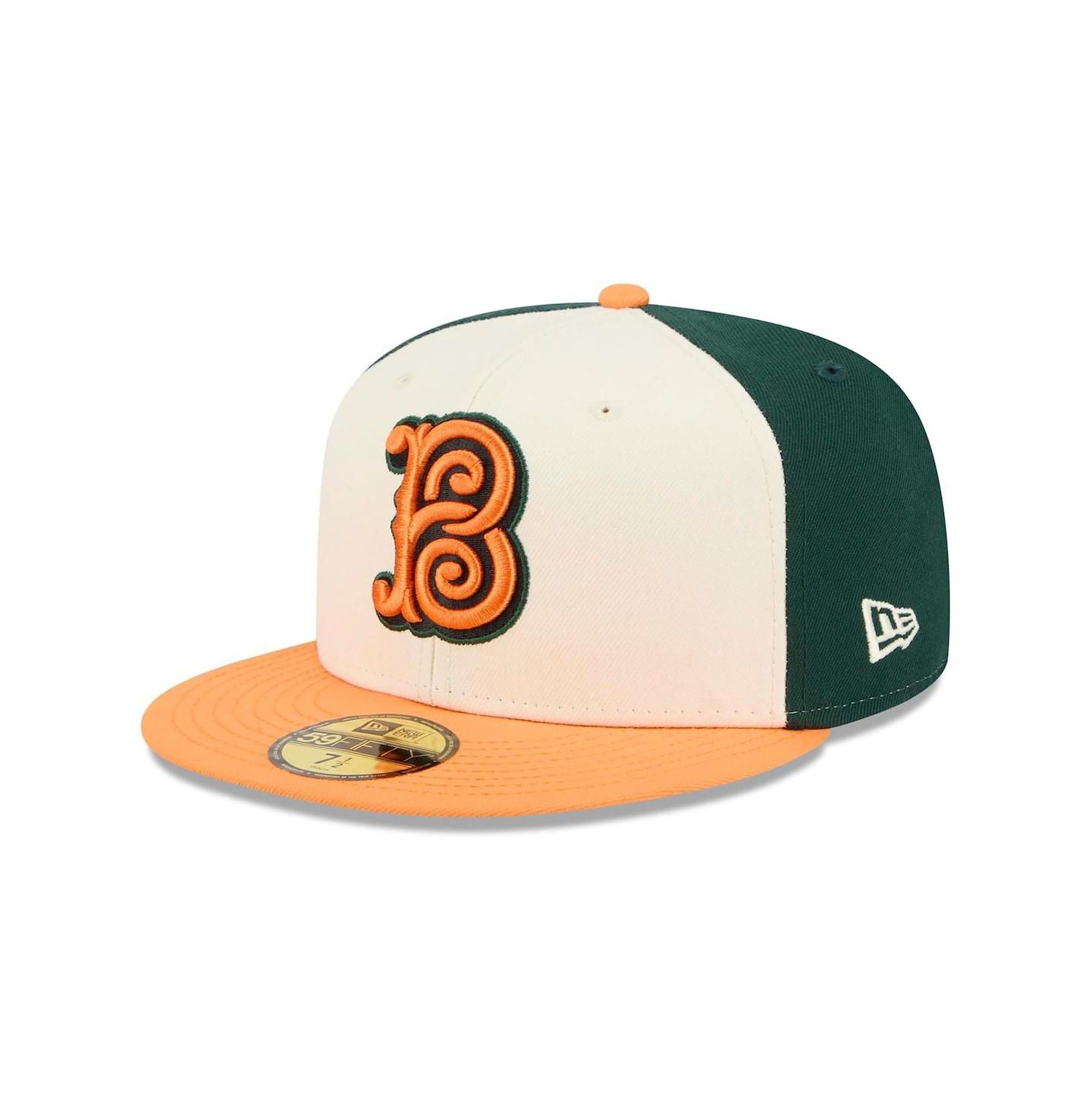 Мужская кепка New Era Cream/Orange Baltimore Orioles 2026 City Connect 59FIFTY Fitted Hat — фото 1