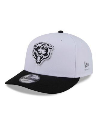 Men's White/Black Chicago Bears 2026 NFL Draft Pre-Curved 9FIFTY Snapback Hat