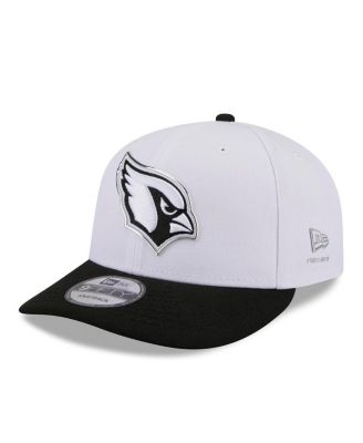 Men's White/Black Arizona Cardinals 2026 NFL Draft Pre-Curved 9FIFTY Snapback Hat