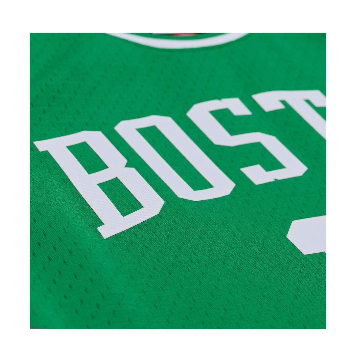 Мужской топ Mitchell & Ness Mitchell Ness Chuck Cooper Kelly Green Boston Celtics 1950-51 Pioneers Swingman Jersey — фото 4