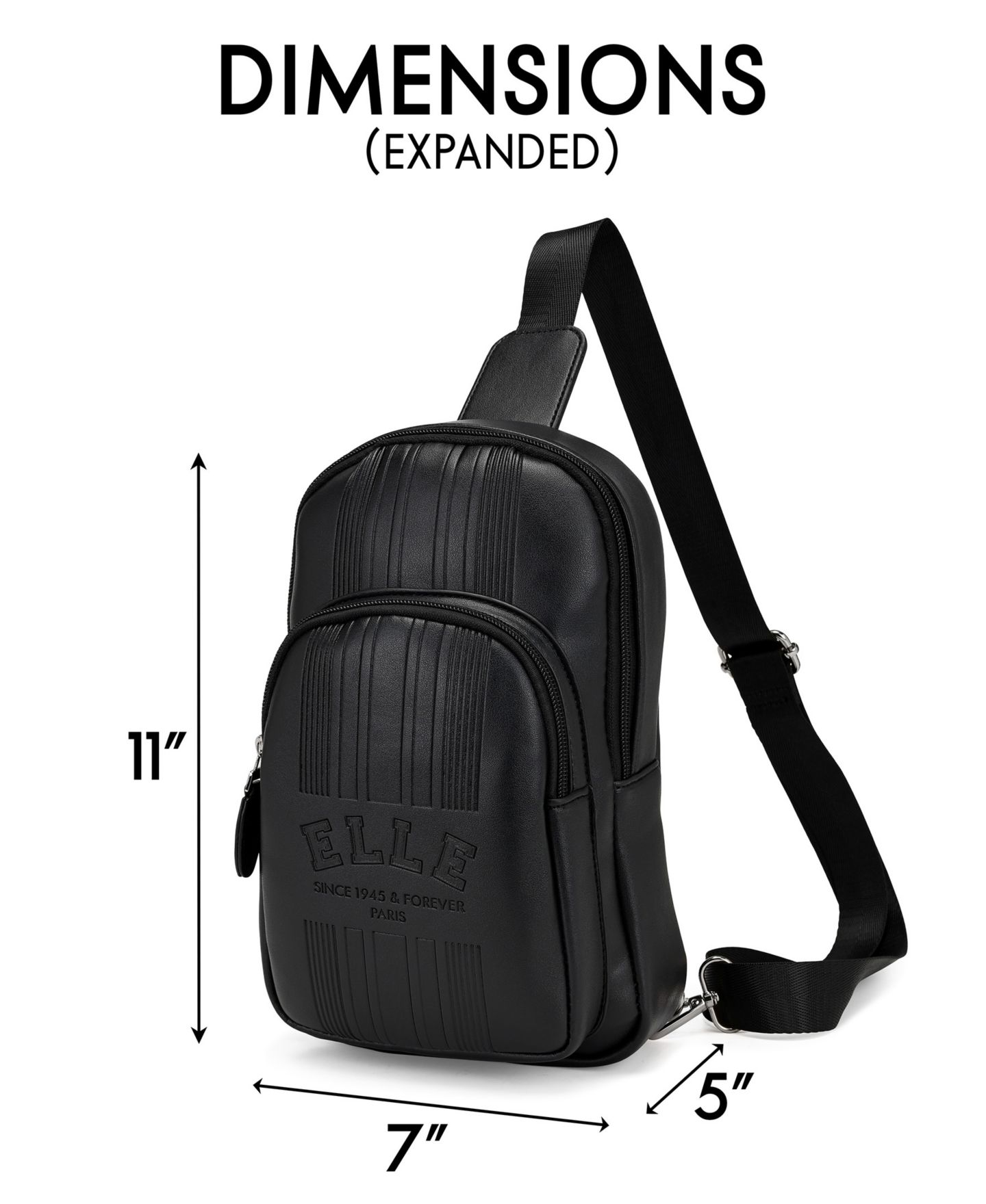 Женская сумка ELLE Roamer 2.8 Liters Chic Crossbody — фото 3