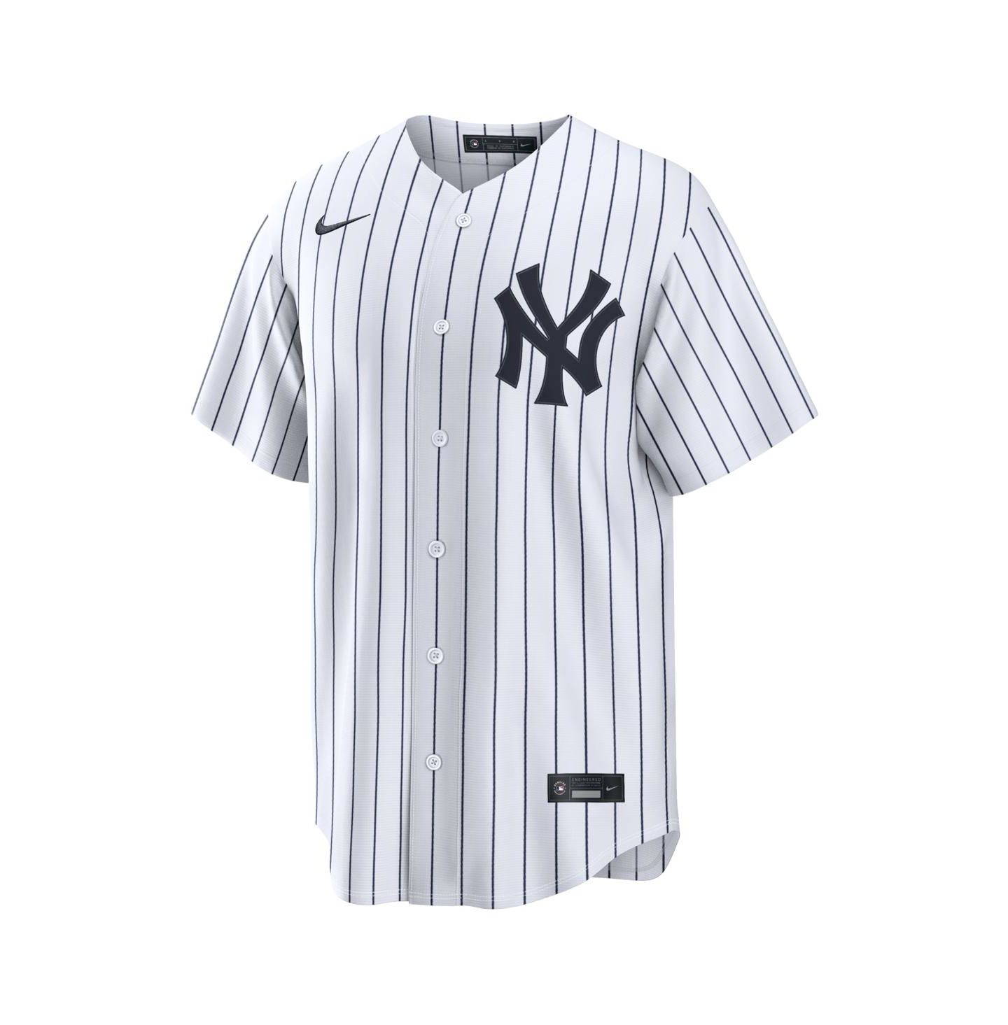 Мужская джерси Nike New York Yankees Home Replica, White — фото 2