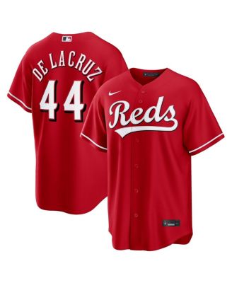 Men's Elly De La Cruz Red Cincinnati Reds Alternate Replica Jersey