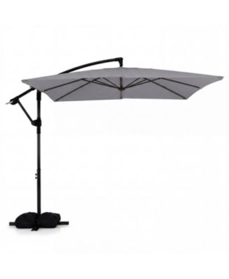 360degree(s) Rotating Offset Cantilever Patio Umbrella Square for Garden & Patio