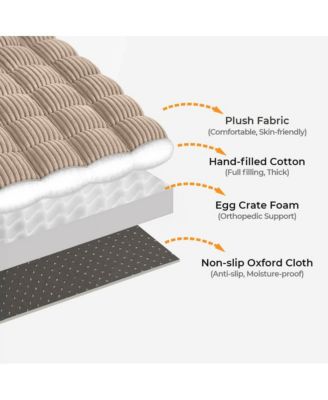 Soft Flannel Breathable Sofa Seat Pad
