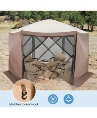 Pop Up Gazebo Screen House Tent with Mesh Netting Walls