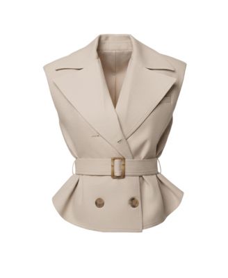 Women's In Focus Belted Vest
